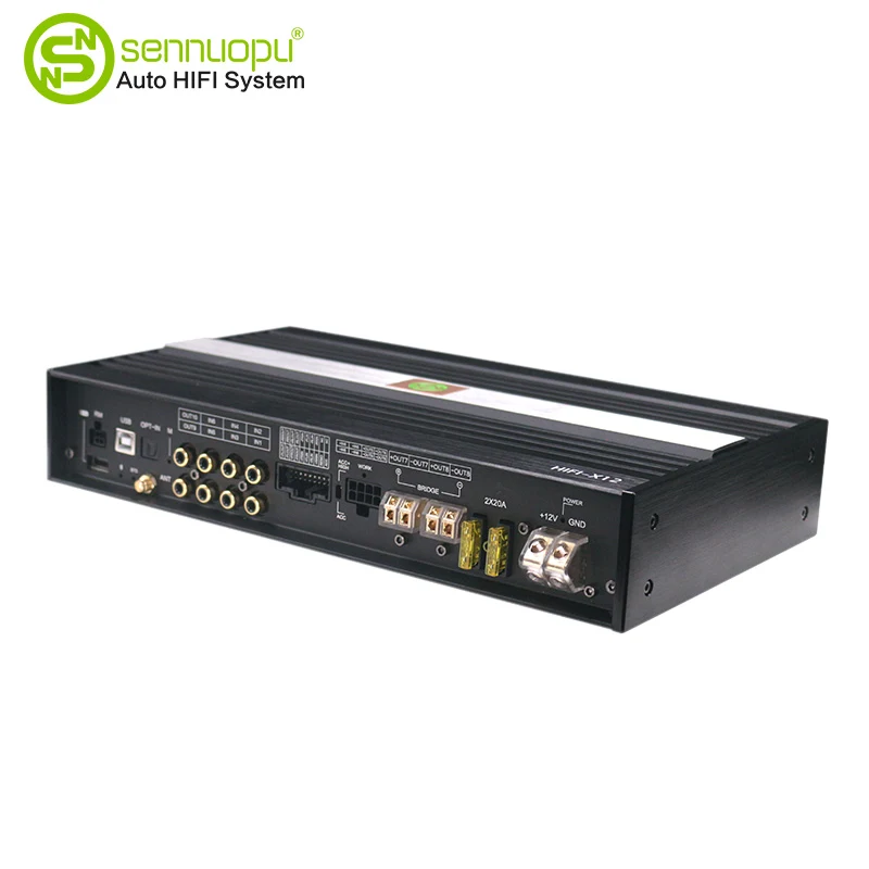 8-CH AUTO POWER AMP + 10-CH Сандық дыбыстық процессор