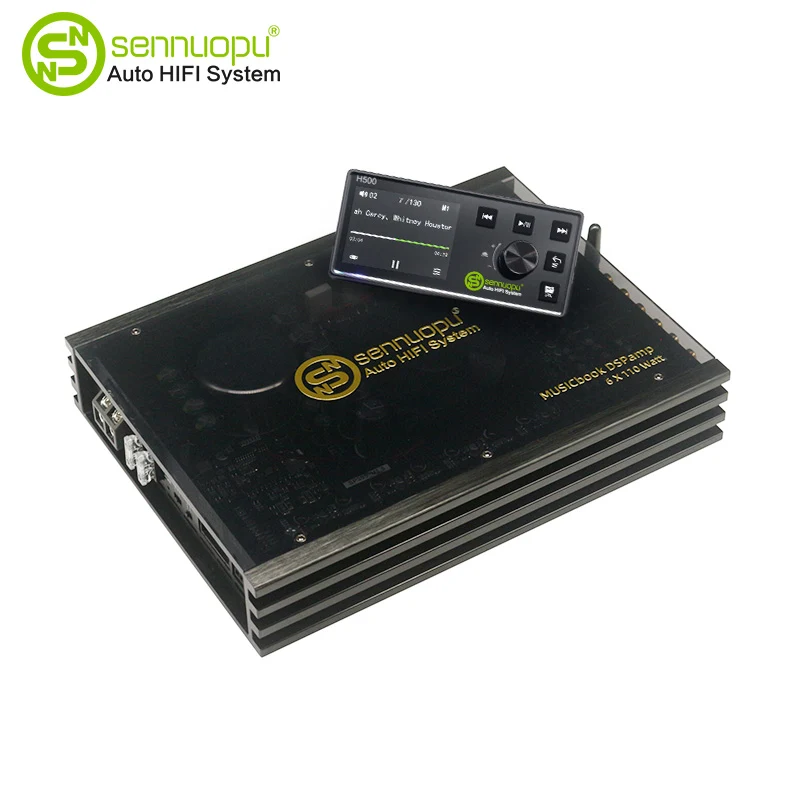 Автокөлік DSP күшейткіші 6 * 110 W 31 Band Enazer