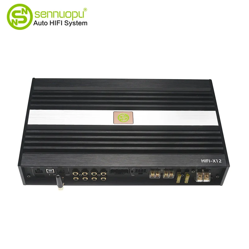 Көлік DSP күшейткіші 8 CH AMP 10 CH сандық сигналдық процессоры бар